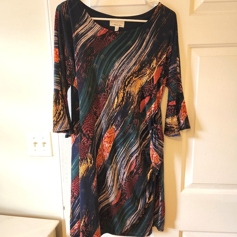 Multi-colored dress